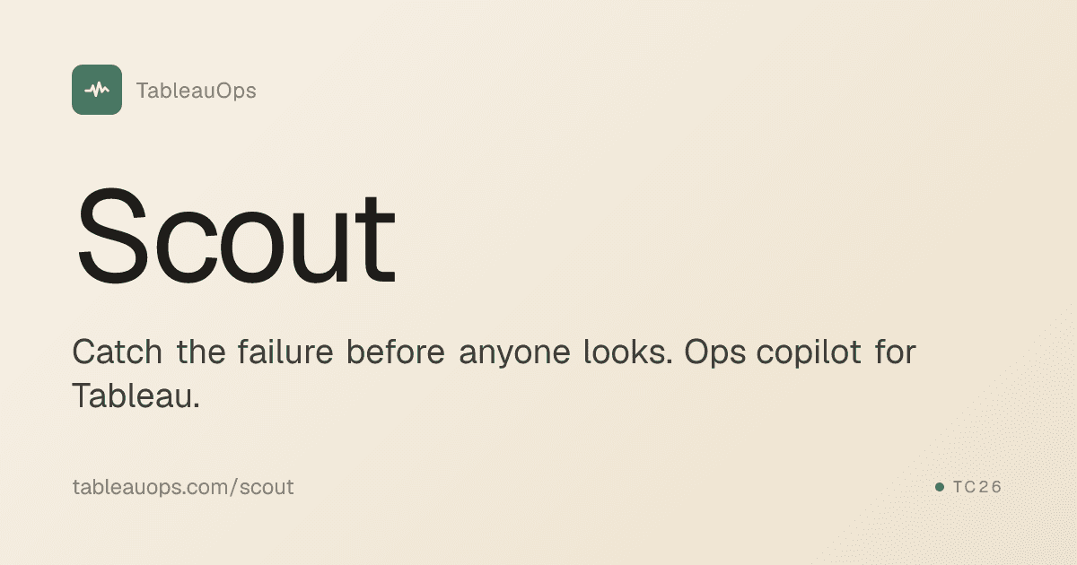 Scout — social card